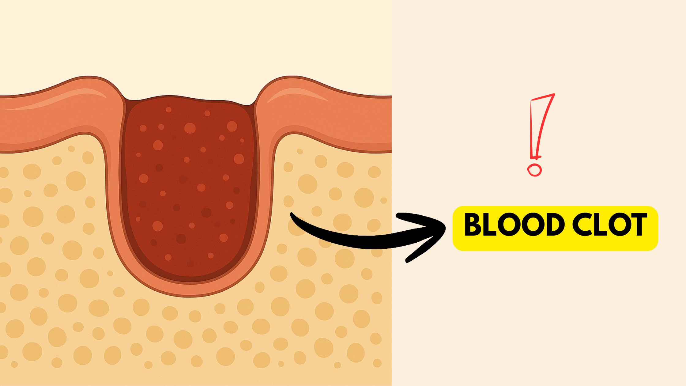 Blood clot after tooth extraction