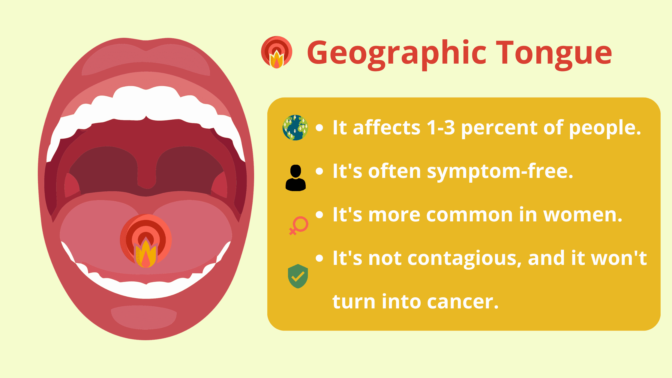 Geographic Tongue Pictures Symptoms Treatment Causes MOFAF